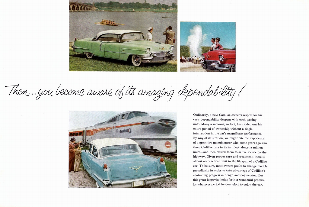 1956 Cadillac Revision Brochure Page 1